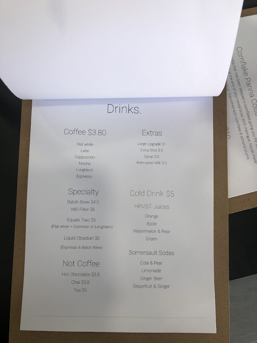 Menu - Basecamp photo 1
